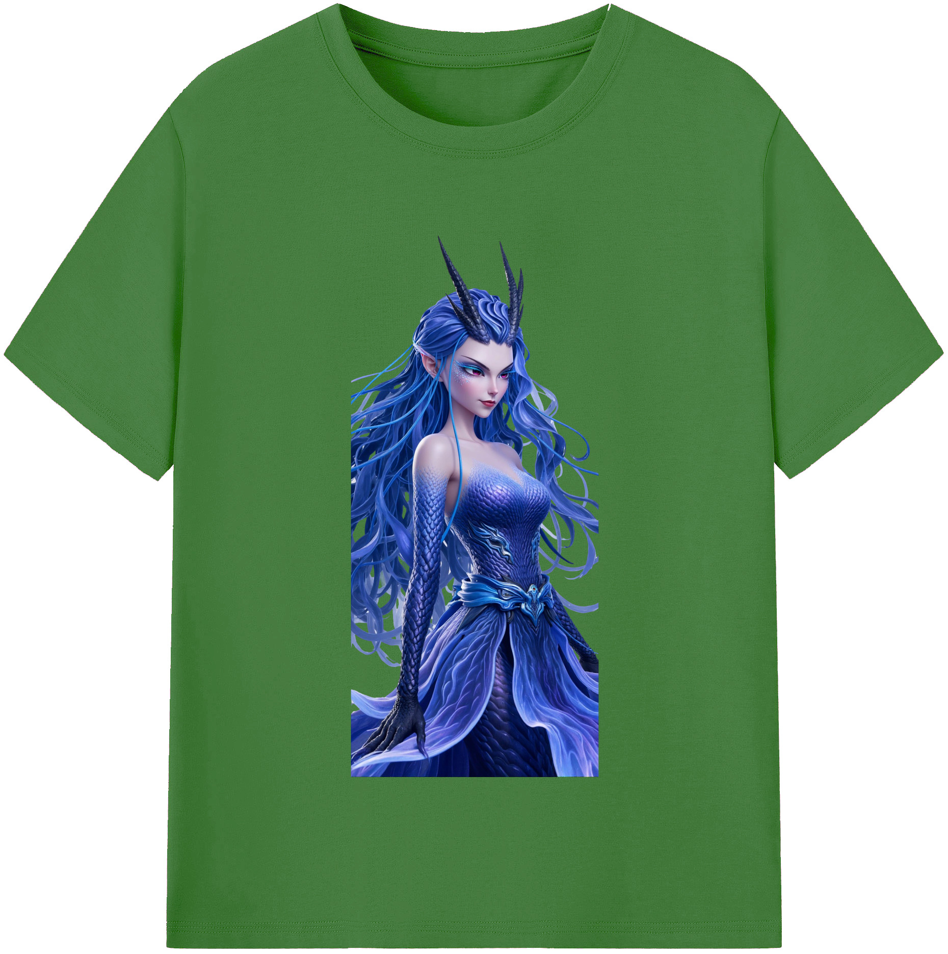 （画像用） Ne Zha 2 ナタ 魔童の大暴れ レディースカジュアルプリントTシャツ（綿100％）
